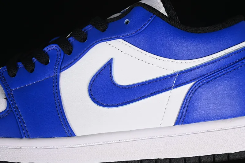 All categories Air Jordan Jordan series basketball shoes Air Jordan 1 Low Z version Air Jordan 1 Low AJ1 Joe 1 white and blue low-top retro basketball shoes 553558-124